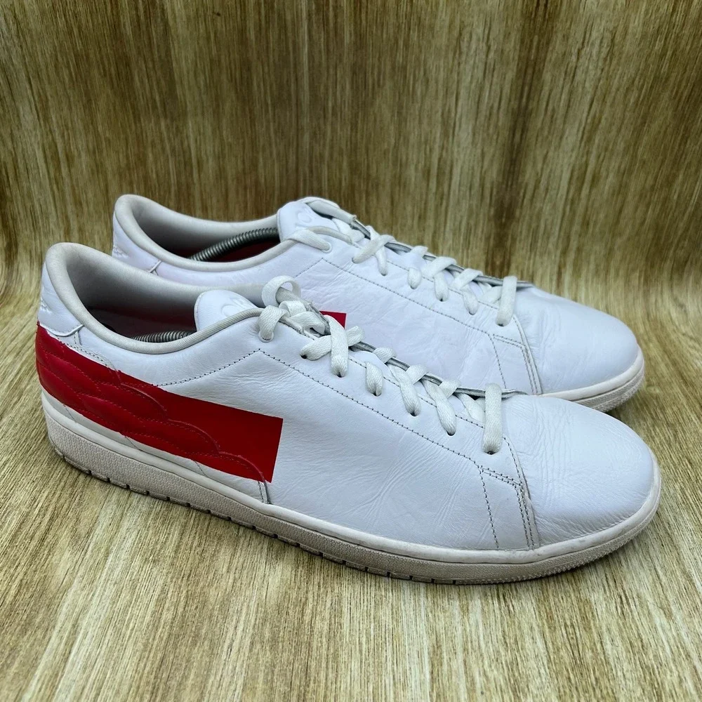Nike Air Jordan 1 Centre Court Men's Size 14 White University Red DJ2756-101